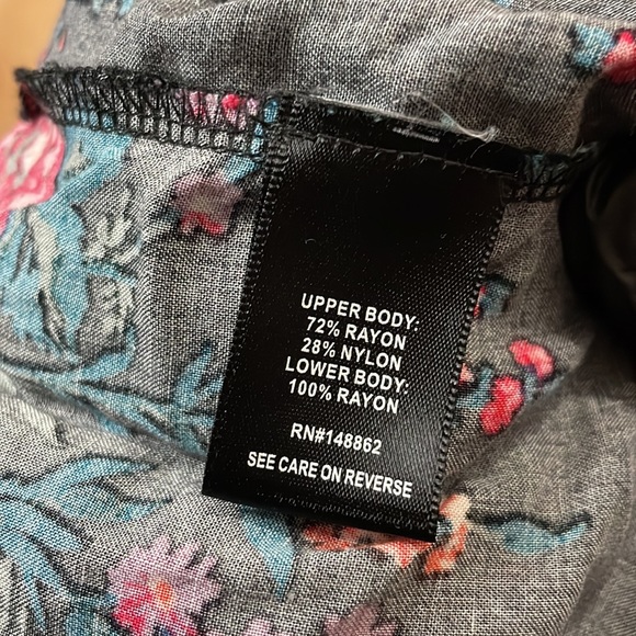 Torrid sweater mini-skater dress with 2 fabrics (and it has POCKETS) - Picture 4 of 5